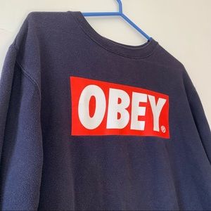 Box Logo Obey Sweater